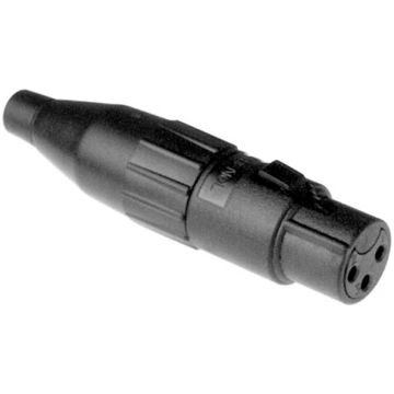 XLR female konektors Amphenol AC3FCPJ Boston