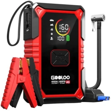 Gooloo A5 2-in-1 Jump Starter with Compressor Jump