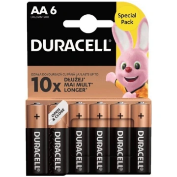 Duracell AA LR6 1.5V Alkaline Ilgstošas darbības b