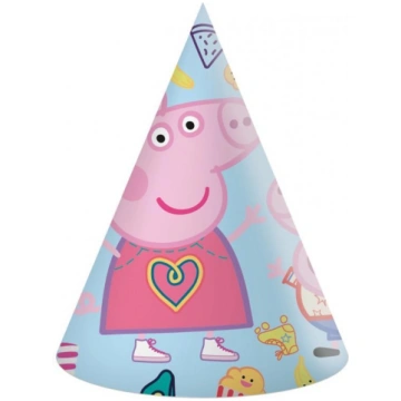 Svētku cepurītes "Cūciņā Peppa" 6 gab