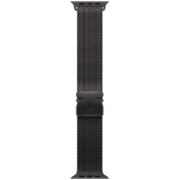 Apple 49mm Black Titanium Milanese Loop - Medium ,