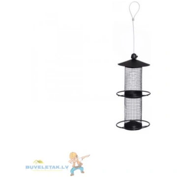 Putnu barotava 2stāvu 31cm melna 24995