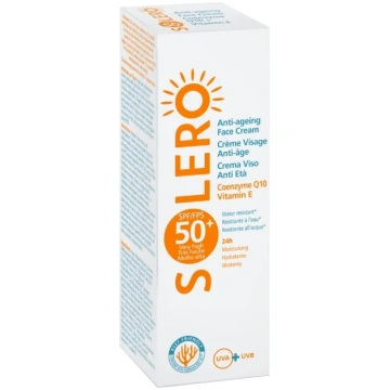 SOLERO Anti-Aging SPF50+ sejas krēms 50 ml