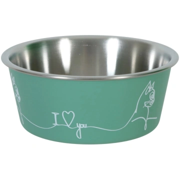Bļoda dzīvniekam Zolux Love, 0.4 l, 12.5 cm x 12.5