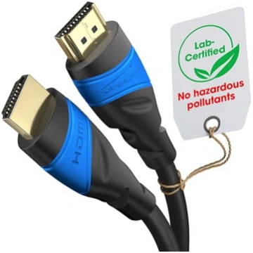 KabelDirekt 7,6 m 4K HDMI kabelis (4K ar 60 Hz, ie