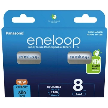 Rechargeable batteries PANASONIC ENELOOP AAA 800 m