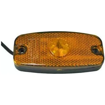 Gabarīta gaisma LED, dzeltena 12V