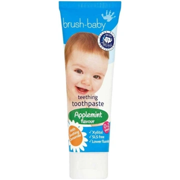 Brush-baby BRUSHBABY PASTA 0-2l 50ml apple mint ( 