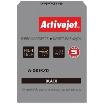 Activejet A-OKI320 Ribbon (replacement OKI 9002303