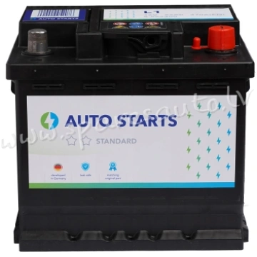 5-552400 - Akumulators AUTO STARTS STANDARD 12V 52