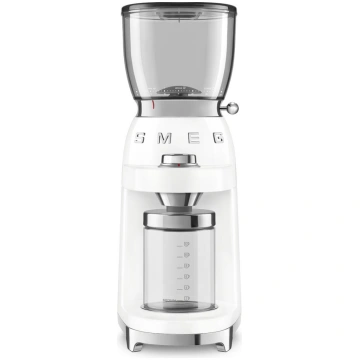 Smeg CGF01WHEU Coffee Grinder, White