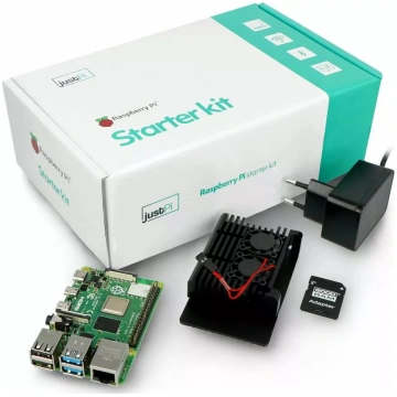 Vienplātnes dators Raspberry Pi 4 Model B komplekt