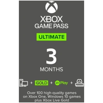 Xbox Game Pass Ultimate 3 mēnešiem
