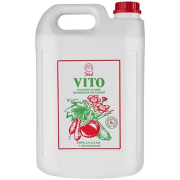 VITO pilnmēslojums dārzeņiem un puķēm, 5L