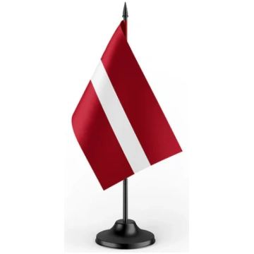 Latvijas valsts galda karogs Karogu Veikals