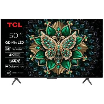 Televizors TCL 50Q6C, QD-Mini LED, 4K UHD Smart, B