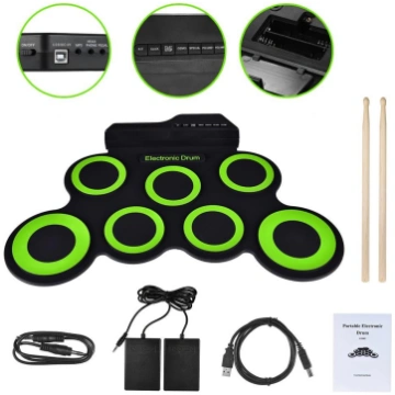 NN Roll Up Drum Pad - retractable electronic drums