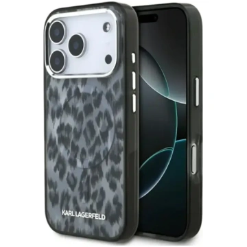 Karl Lagerfeld IML Leopard Pattern MagSafe vāks iP