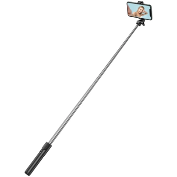 Selfie stick WHS1Y telescopic tripod 1m with phone