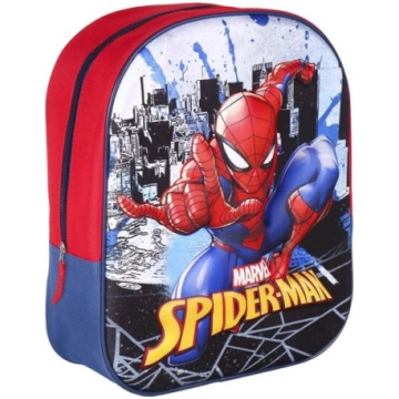 Skolas soma Spiderman Pelēks (25 x 31 x 10 cm) Spi