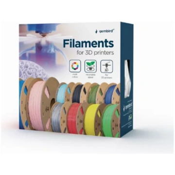 Gembird Plastic filament for cleaning 3D printer n