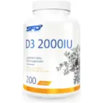 Vitamīns D3 2000 (200 tabletes) - 200 tabletes SFD