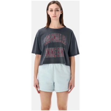 Anine Bing Johnny cropped graphic t-shirt Spazio P