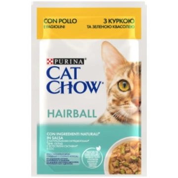 CAT CHOW Hairball Control Chicken Green Beans in S