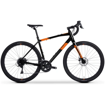 Velosipēds Tabou Gravo 2.0 black-orange-M