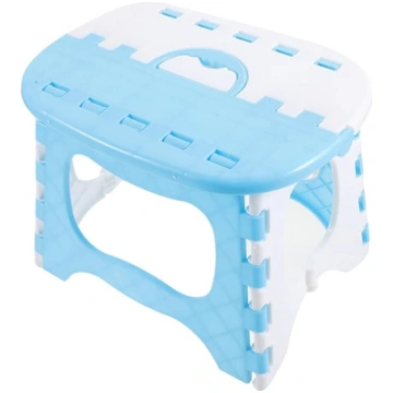 Amosfun Plastic Folding Stool Portable Large with 
