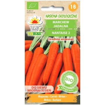 Sēklas BIO Burkāni NANTAISE 2 5g 5907595510998