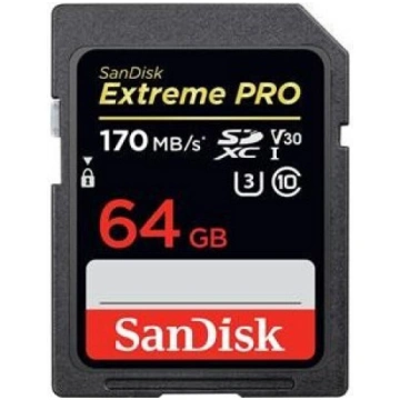 SANDISK Extreme PRO 64GB microSDXC + 2 years Rescu