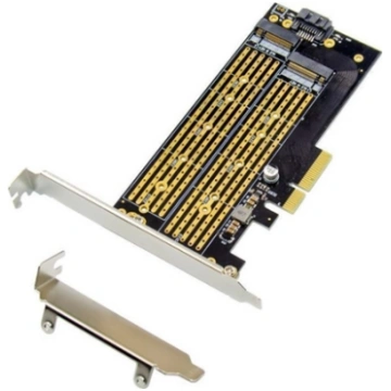 Kontroler MicroConnect PCIe x4 M.2 Key NMVe SSD Ad