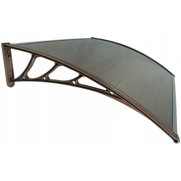 Nojume virs durvīm Metal-gum, 120x80 cm, brūna