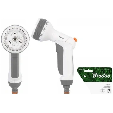 Bradas - Gartenbrause mit 9 Bewasserungsmuster (WL