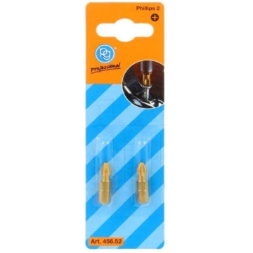 Screwdriver bit | Phillips | PH2 | 1/4" | Overall 