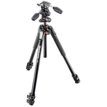 Manfrotto TRIPOD 190 Alu 3 seg + MHXPRO3W