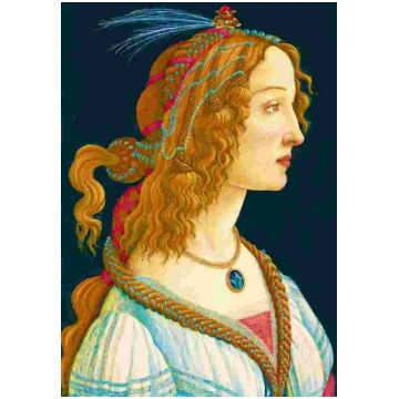 Puzzle Sandro Botticelli - Idealized Portrait of a