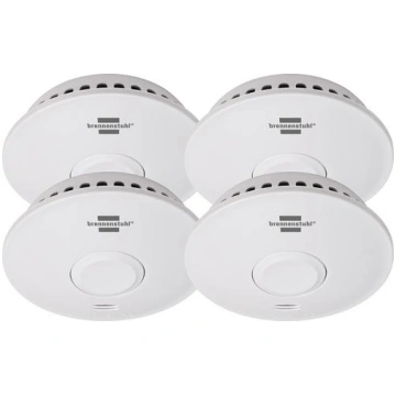 Brennenstuhl Smoke Detector Set, 4x RM L 3101 1290