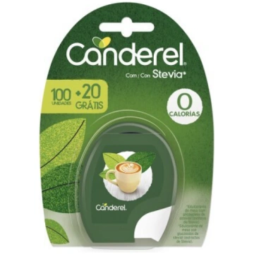 Saldinātājs tabletēs, Canderel Stevia tab. N100+20