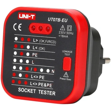 UNI-T UNI-T UT07B-EU power outlet tester