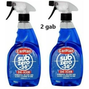 Vējstiklu atledotājs, CarPlan -36C, 500ml x2 gab