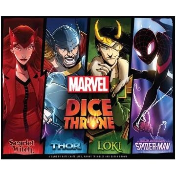 Kāršu spēle Roxley Games Marvel Dice Throne, EN