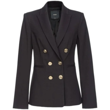 PINKO Double Breasted Jacket with Gold Buttons ALE