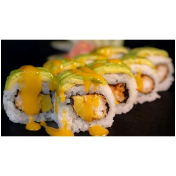 Tropical scampi maki