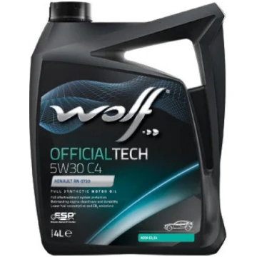 WOLF OFFICIALTECH 5W30 C4 4L