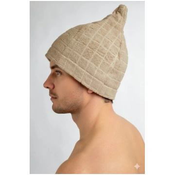 Pirts cepure Textile Idea 60-62 cm, smilškrāsas