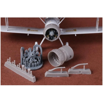 Gloster Gladiator Engine And Cowling Set (For Airf