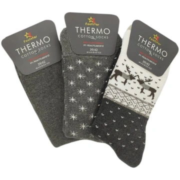 Frotē termozeķes sievietēm Footstar Thermo 68305, 
