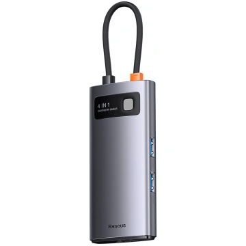 Baseus Metal Gleam Series HUB 4 in 1 USB Type C Do